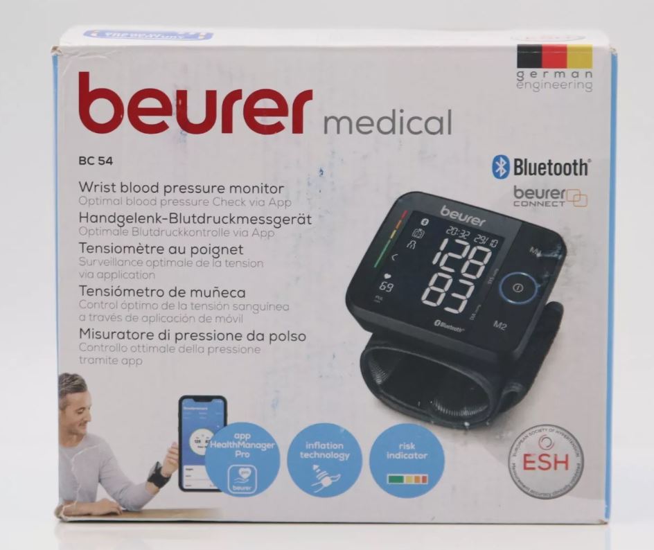 Beurer BC 54 Handgelenk-Blutdruckmessgerät I Blutdruckkontrolle via App I B-WARE