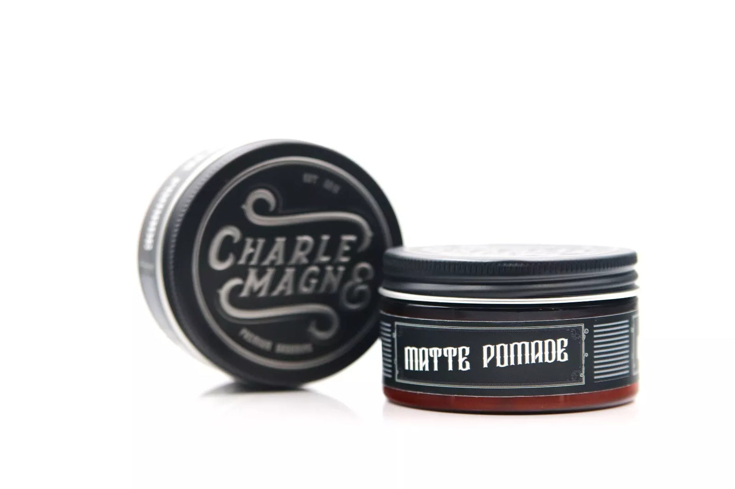 Charlemagne Matte Pomade - Haarwachs Matt - Styling Wachs Matter Look - 1 x 100 ml