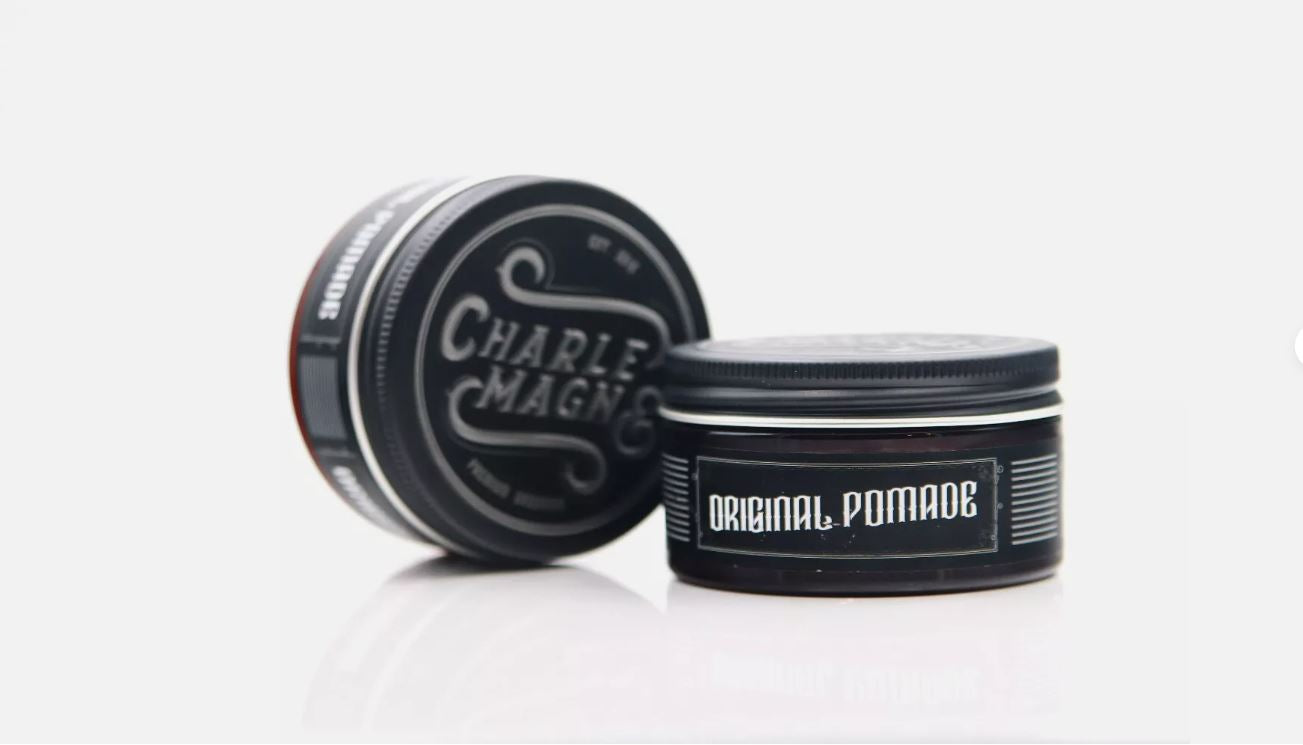 Charlemagne Original Pomade - wasserbasierte Haarpomade - vegan - 1 x 100 ml