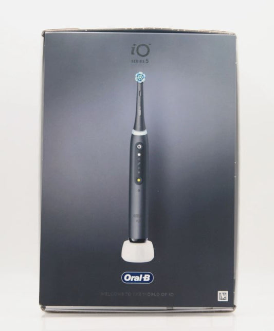 ORAL-B iO Series 5 Plus Edition Elektrische Zahnbürste 5 Modi Schwarz Reiseetui I B-Ware