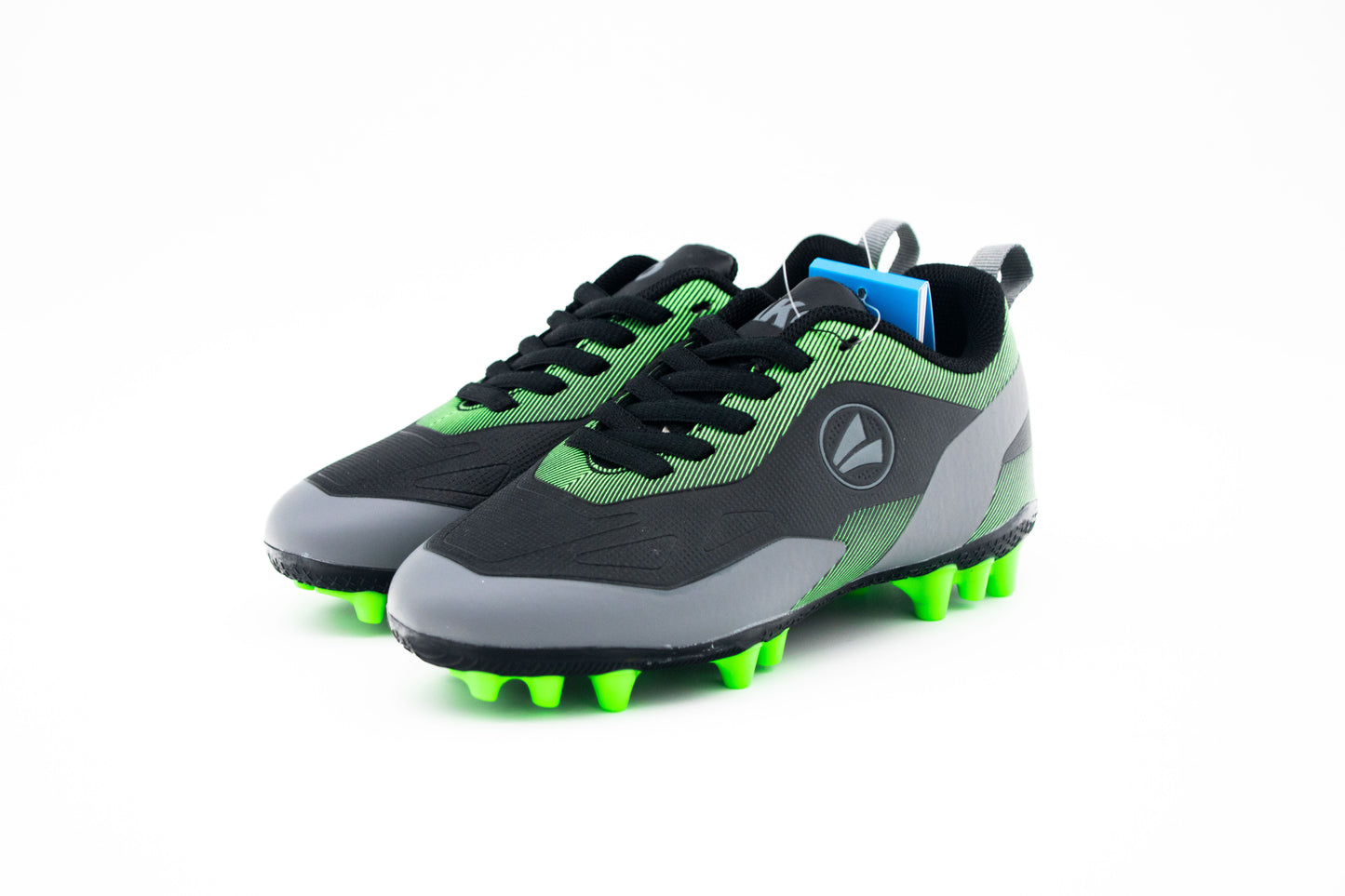 Jako Kinderfußballschuhe J-SFG TWIST Jet black / neon green - Kunstrasen & Naturrasen - Neuware