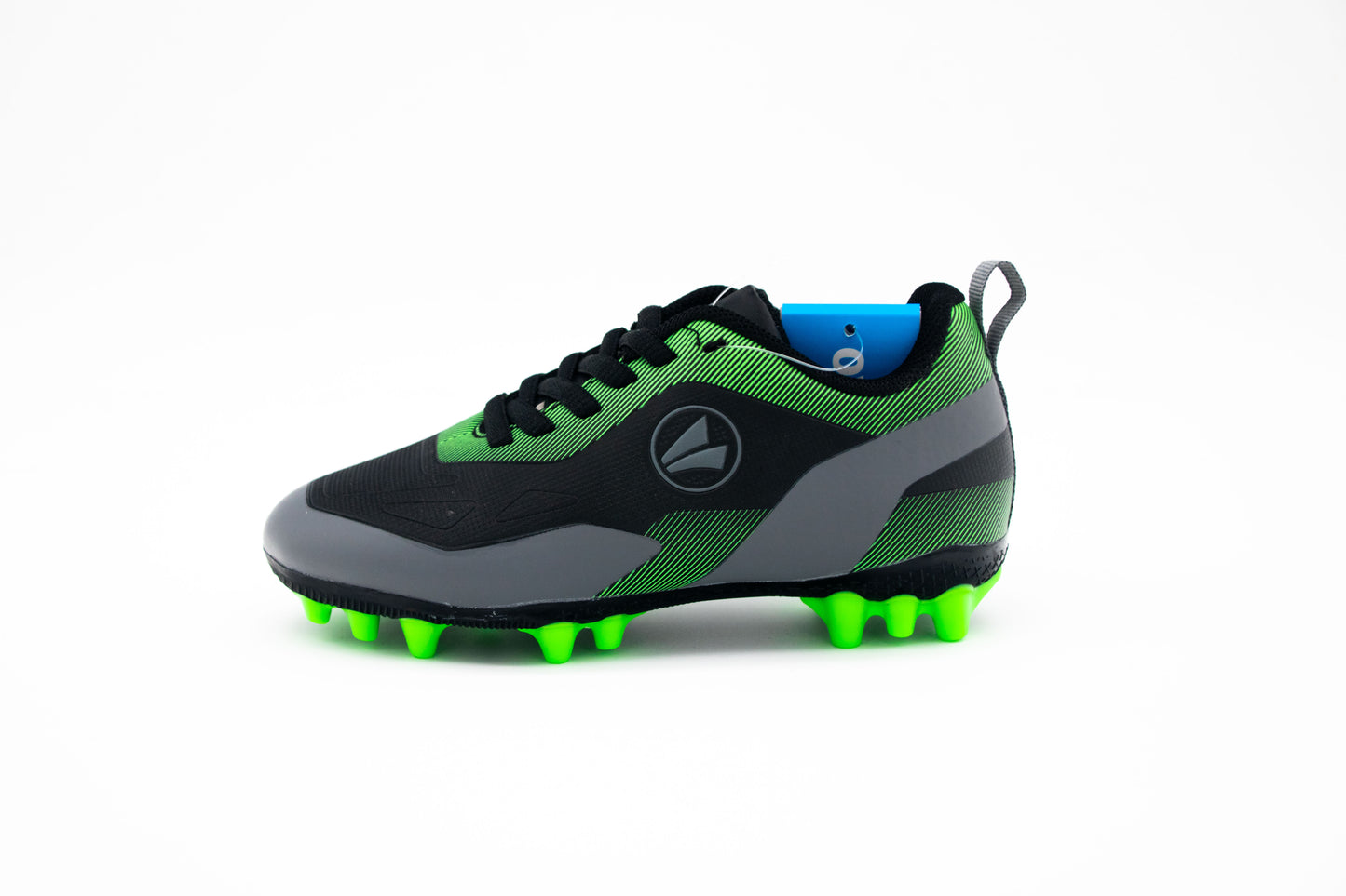 Jako Kinderfußballschuhe J-SFG TWIST Jet black / neon green - Kunstrasen & Naturrasen - Neuware