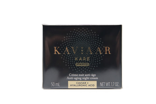 Kaviaar Kare Paris Anti-Aging Night Cream - Nachtreme - 1 x 50 ml - Neuware